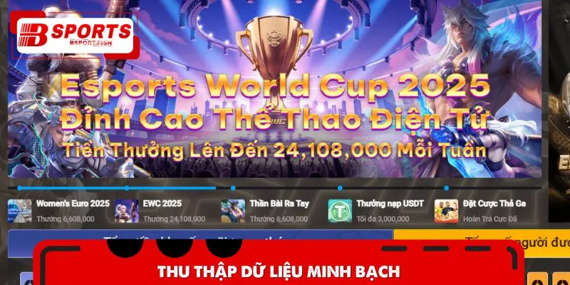 Chính sách bảo mật giúp thu thập dữ liệu minh bạch