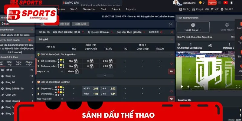 Sảnh đấu thể thao